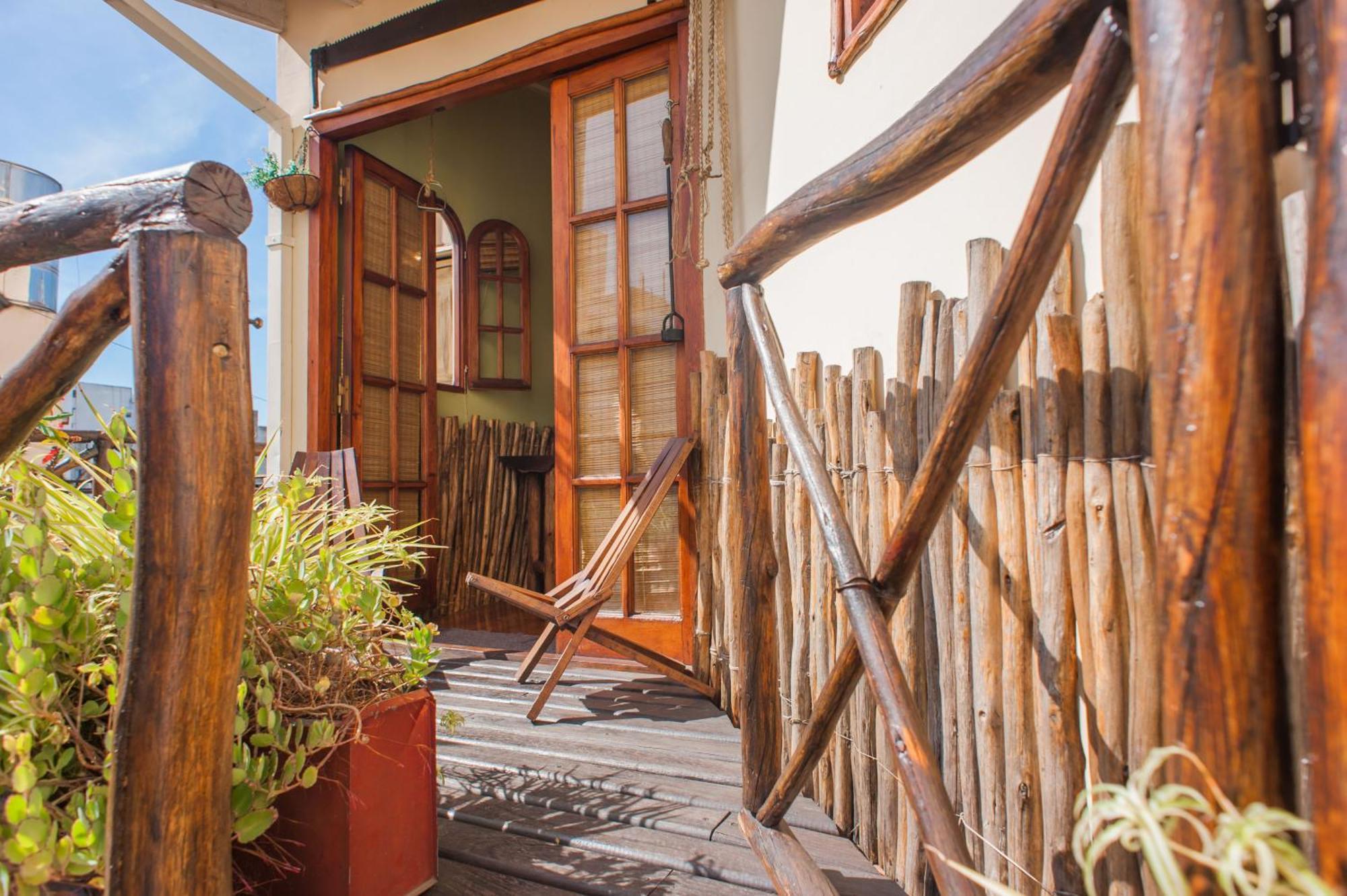 Estudio con terraza